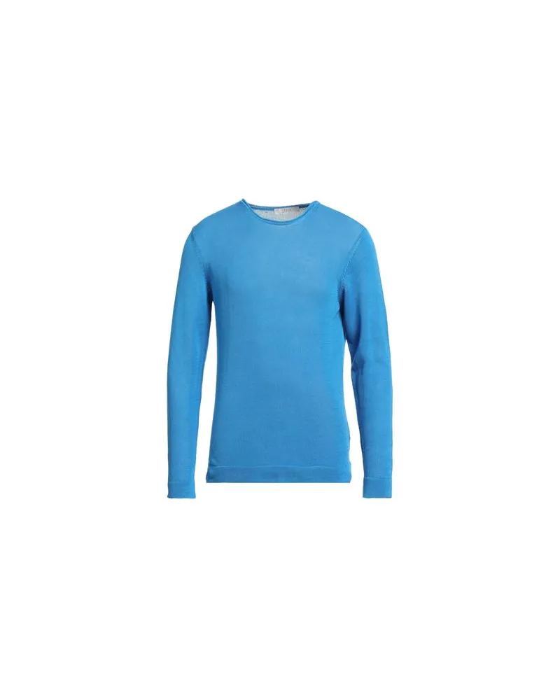 VNECK STRICKWAREN - Pulloverauf YOOX.COM Azurblau
