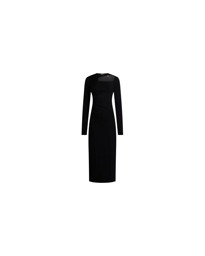 Dondup KLEIDER - Midi-Kleiderauf YOOX.COM Schwarz