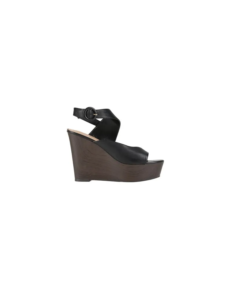 Guess SCHUHE - Sandalenauf YOOX.COM Schwarz