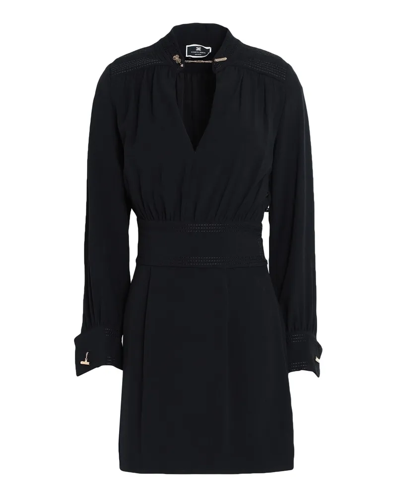 Elisabetta Franchi Mini-Kleid Schwarz