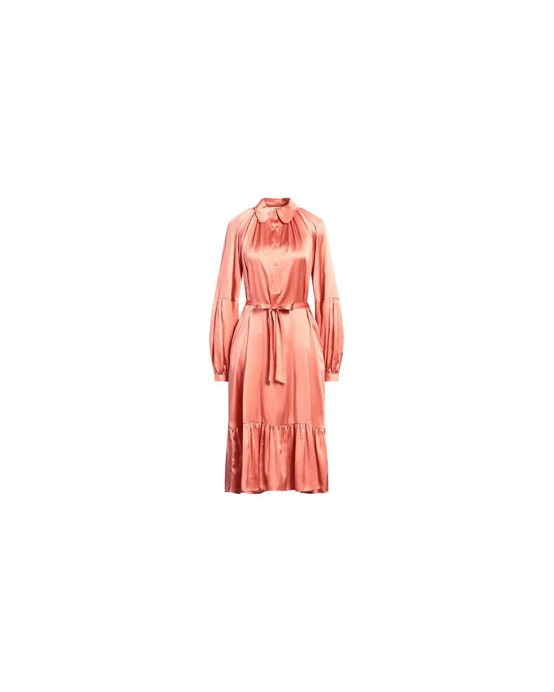 Charlotte Sparre KLEIDER - Midi-Kleiderauf YOOX.COM Lachs