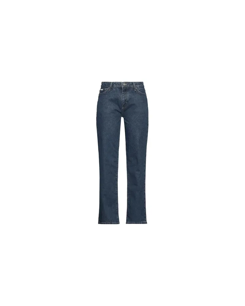 Guess HOSEN & RÖCKE - Jeanshosenauf YOOX.COM Blau