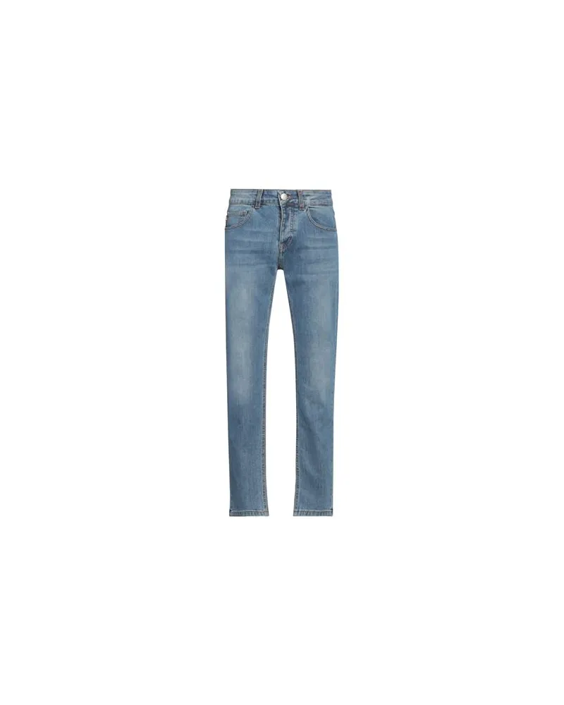 Manuel Ritz HOSEN & RÖCKE - Jeanshosenauf YOOX.COM Blau