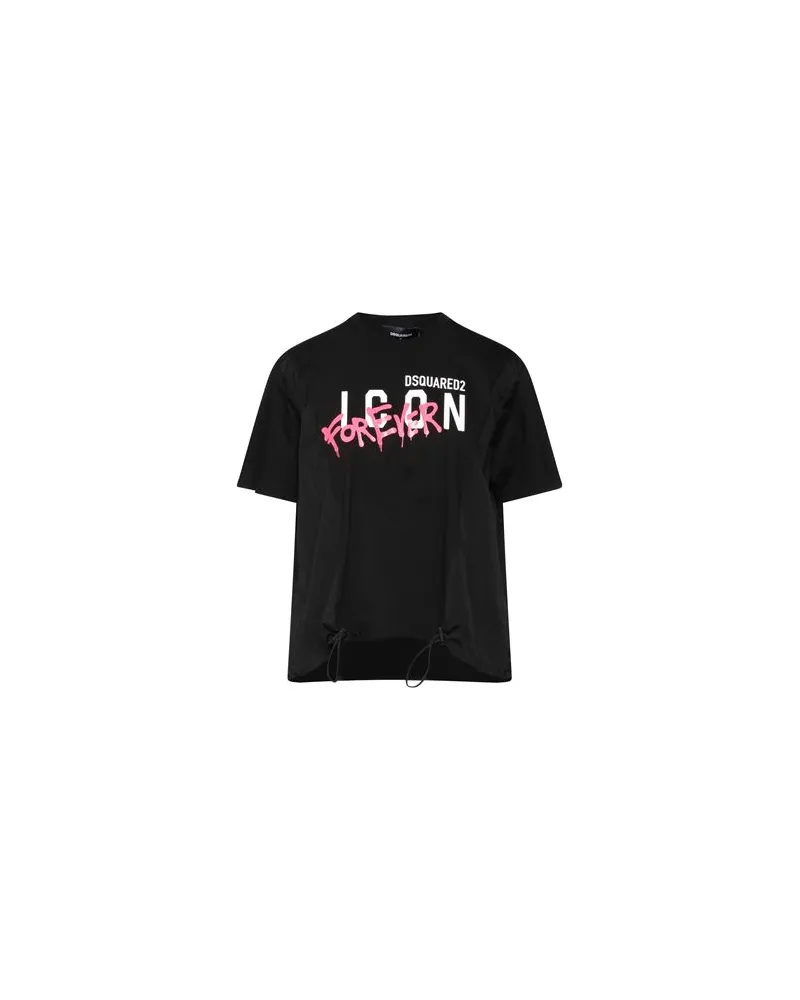 Dsquared2 TOPS - T-shirtsauf YOOX.COM Schwarz