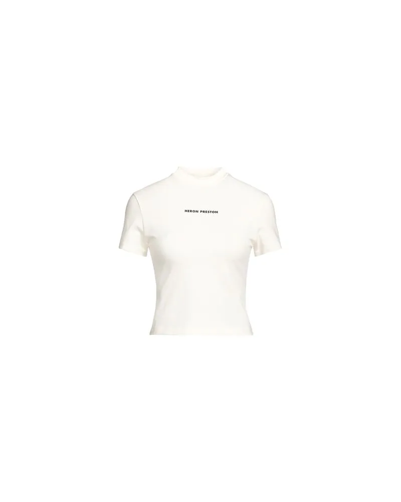 Heron Preston TOPS - T-shirtsauf YOOX.COM Cremeweiß