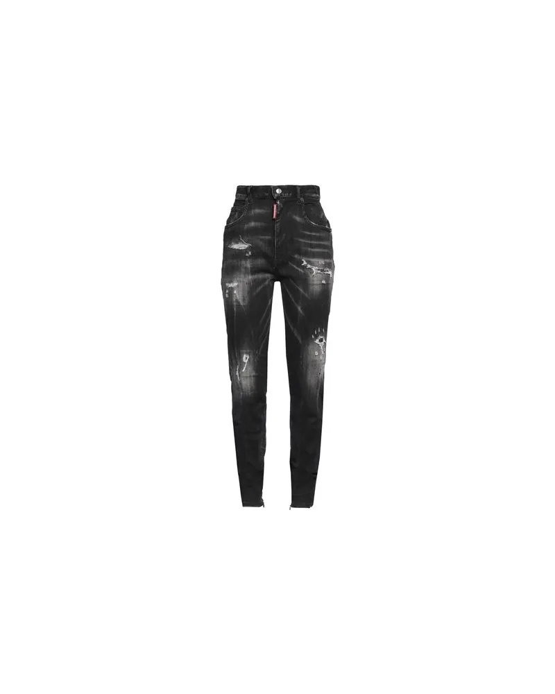 Dsquared2 HOSEN & RÖCKE - Jeanshosenauf YOOX.COM Schwarz