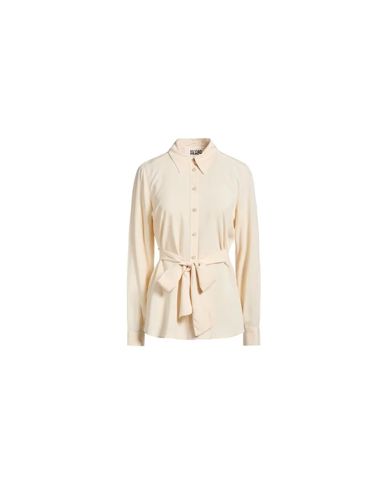 Silvian Heach TOPS - Hemdenauf YOOX.COM Beige