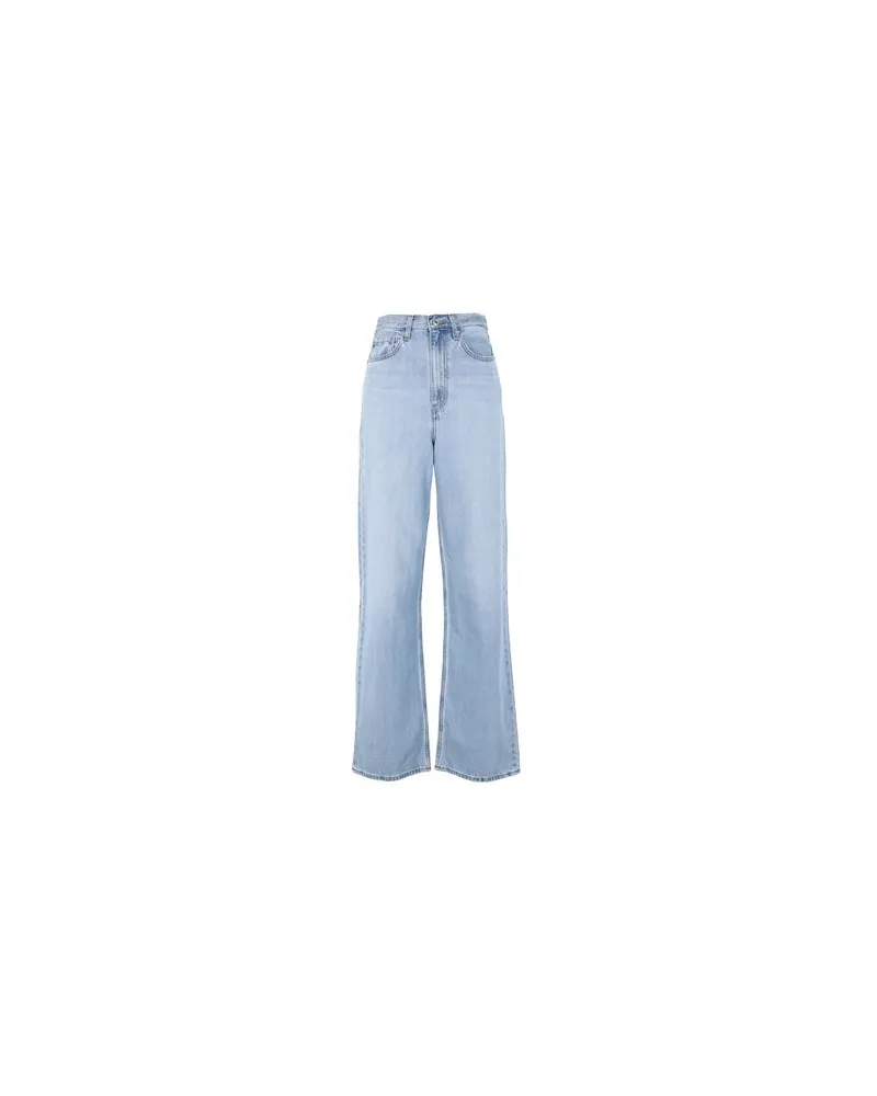 Levi's HIGH LOOSE  - HOSEN & RÖCKE - Jeanshosenauf YOOX.COM Blau