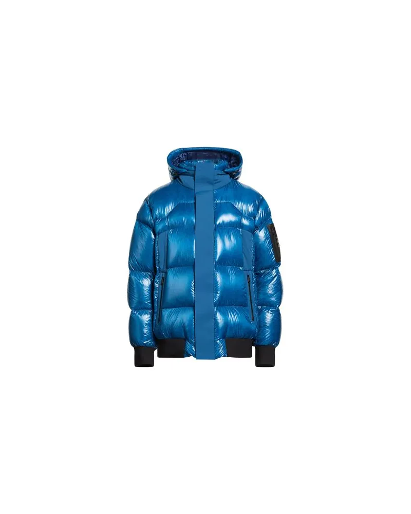 HUGO BOSS JACKEN & MÄNTEL - Pufferjacken & Daunenjackenauf YOOX.COM Blau
