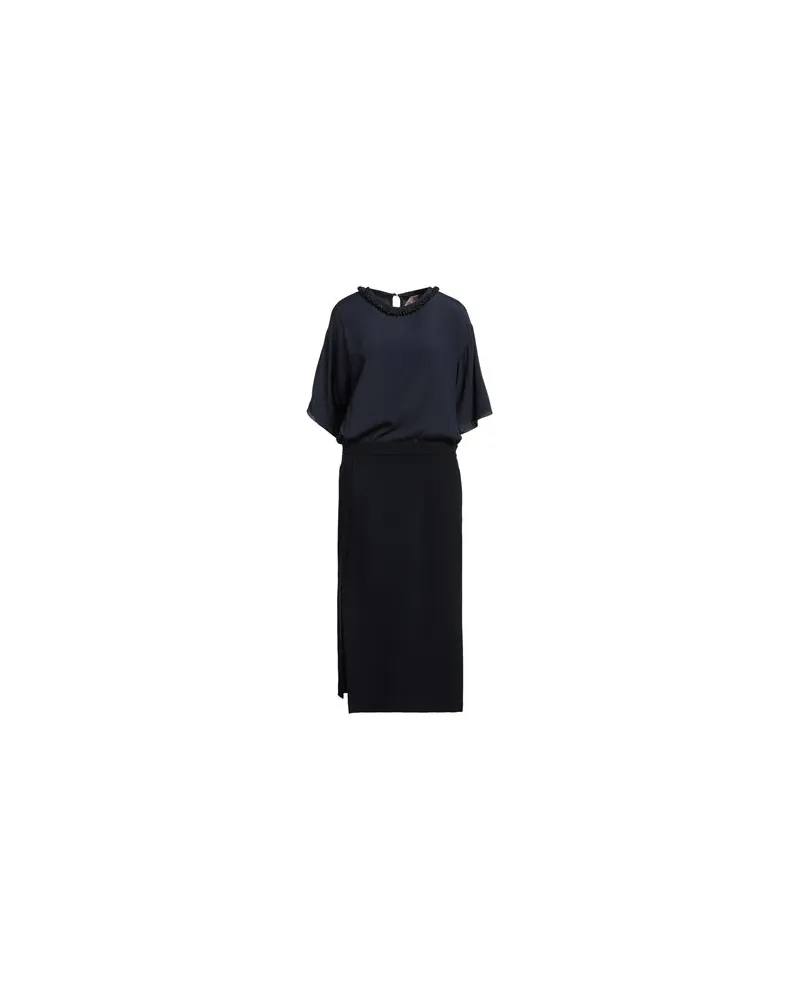 N° 21 KLEIDER - Midi-Kleiderauf YOOX.COM Nachtblau