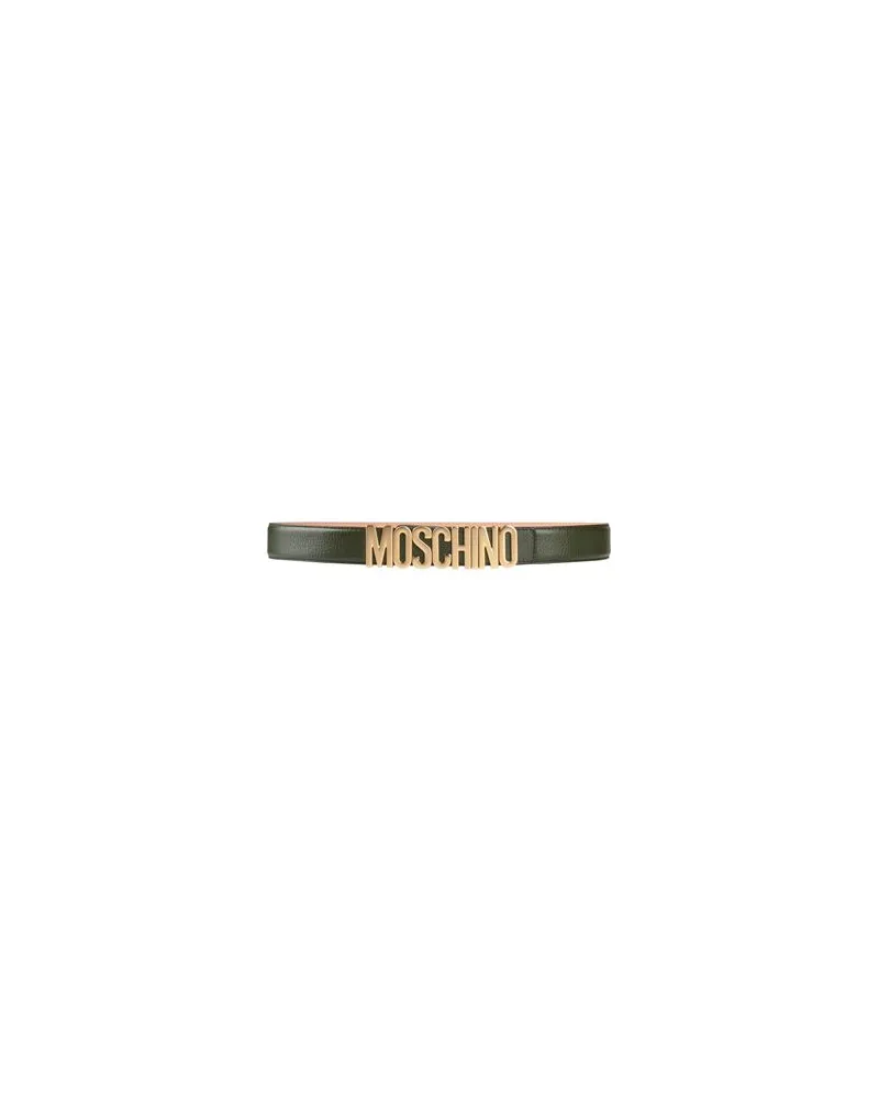 Moschino Kleinlederwaren - Gürtelauf YOOX.COM Dunkelgrün