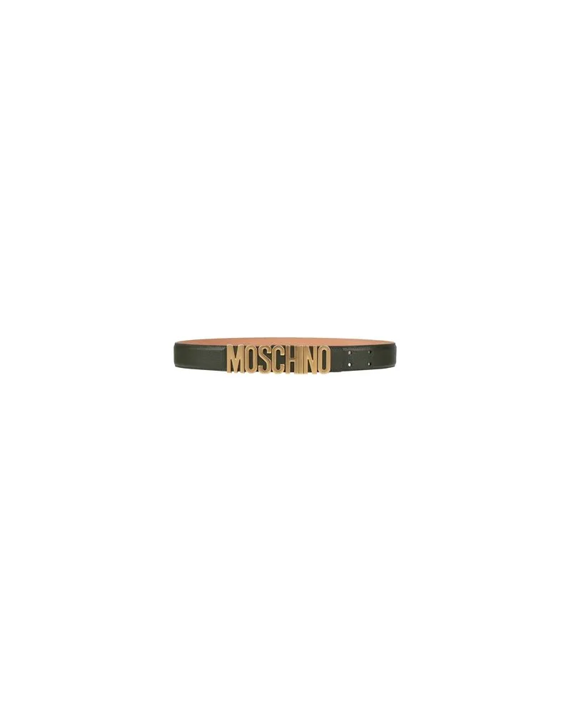 Moschino Kleinlederwaren - Gürtelauf YOOX.COM Militärgrün