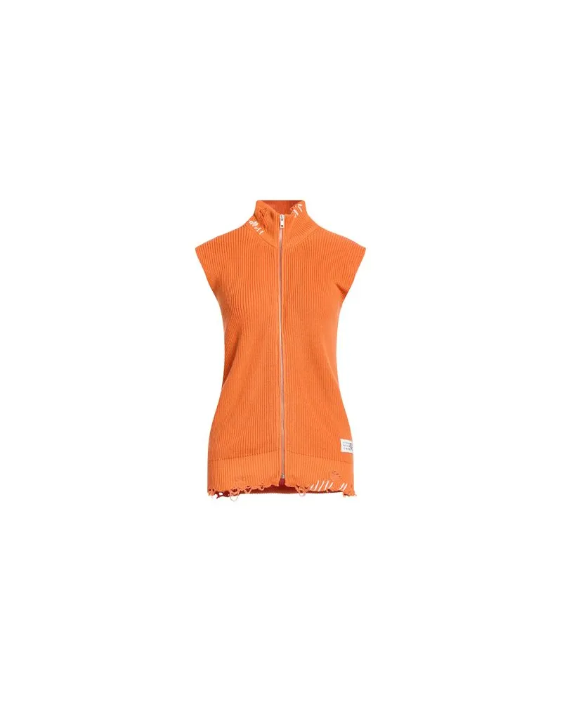 Maison Margiela STRICKWAREN - Strickjackenauf YOOX.COM Orange