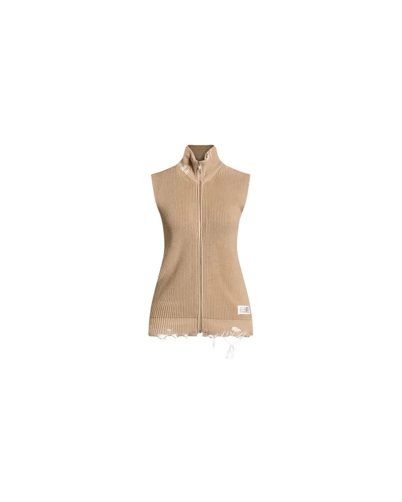 Maison Margiela STRICKWAREN - Strickjackenauf YOOX.COM Sand