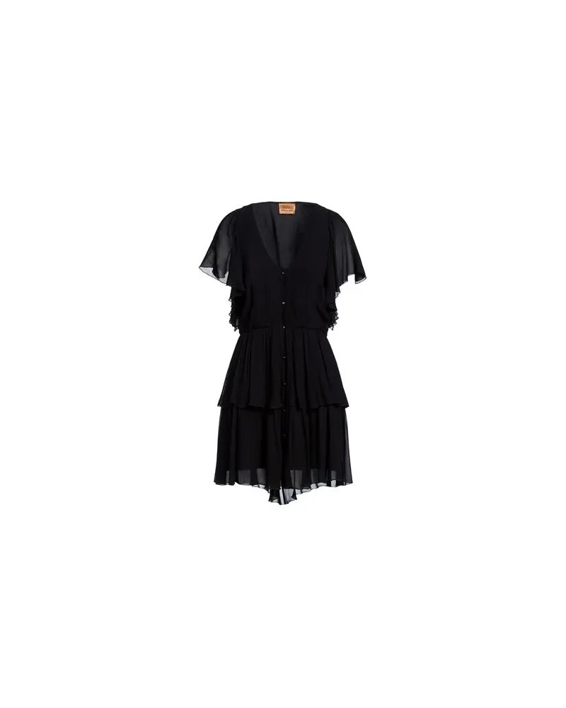 Alessia Santi KLEIDER - Mini-Kleiderauf YOOX.COM Schwarz
