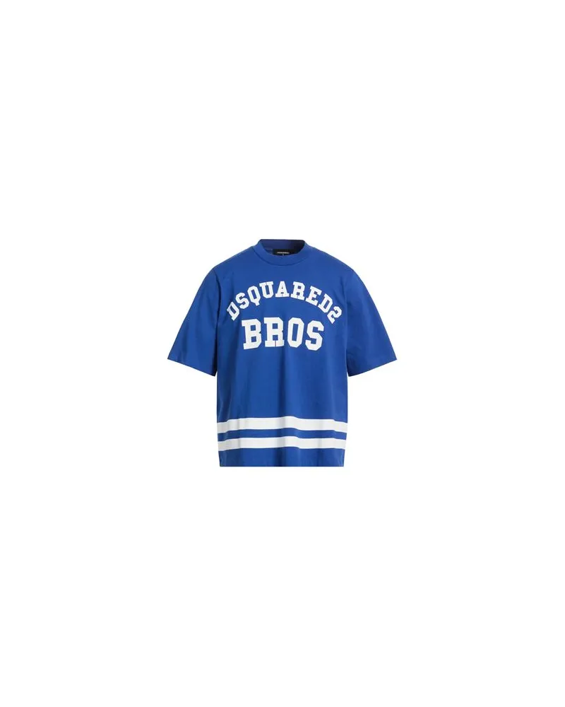 Dsquared2 TOPS - T-shirtsauf YOOX.COM Blau