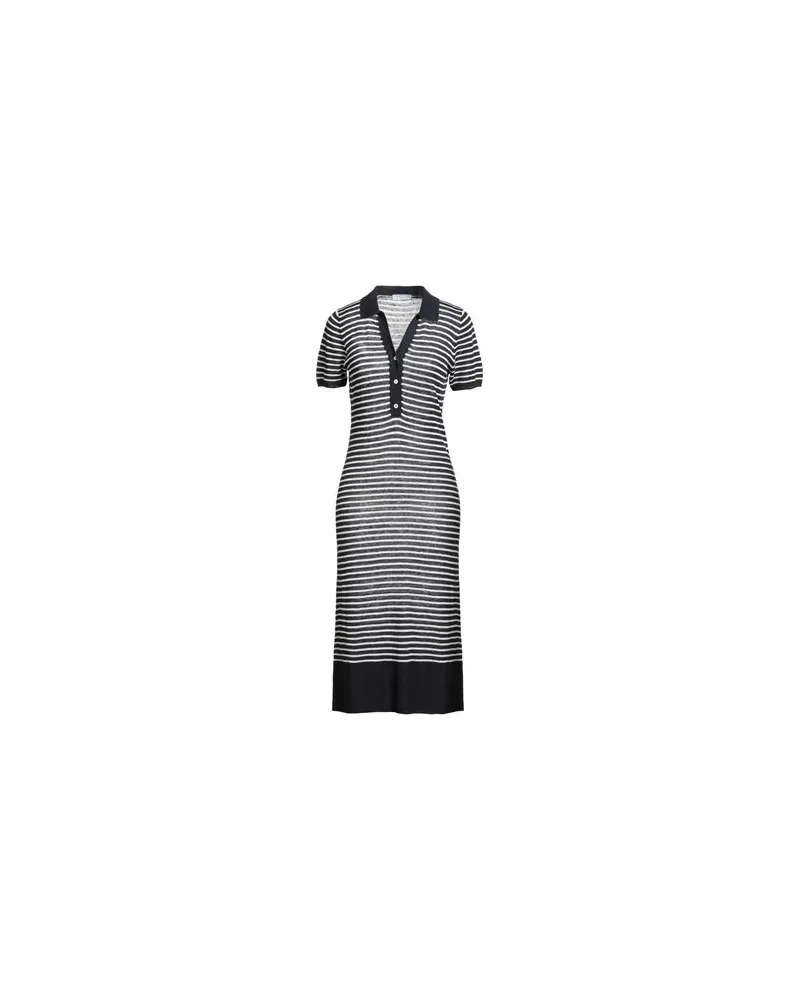 Majestic KLEIDER - Midi-Kleiderauf YOOX.COM Nachtblau