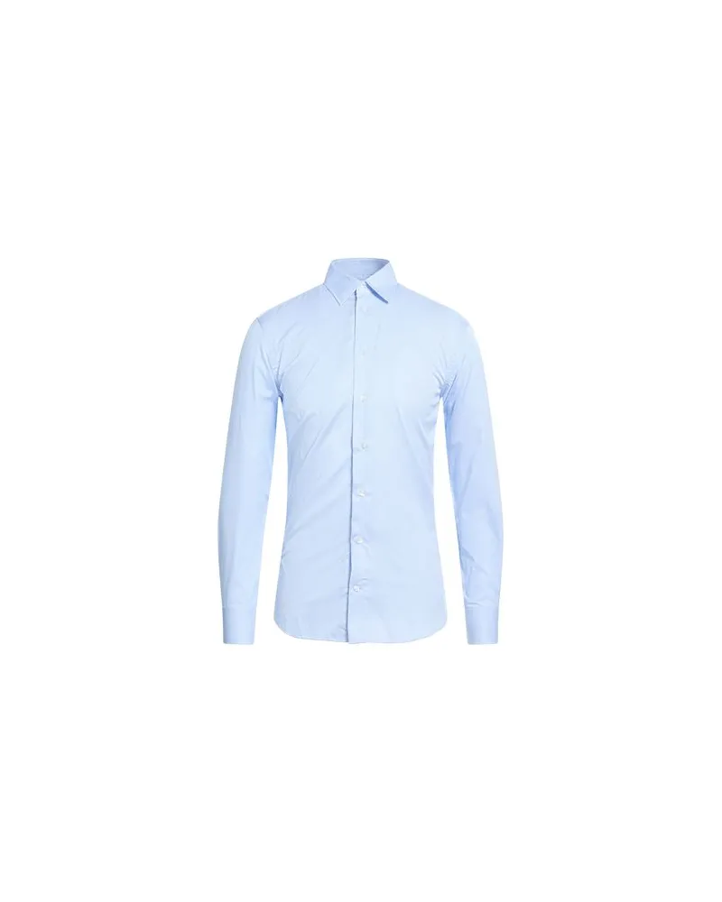 Emporio Armani TOPS - Hemdenauf YOOX.COM Himmelblau