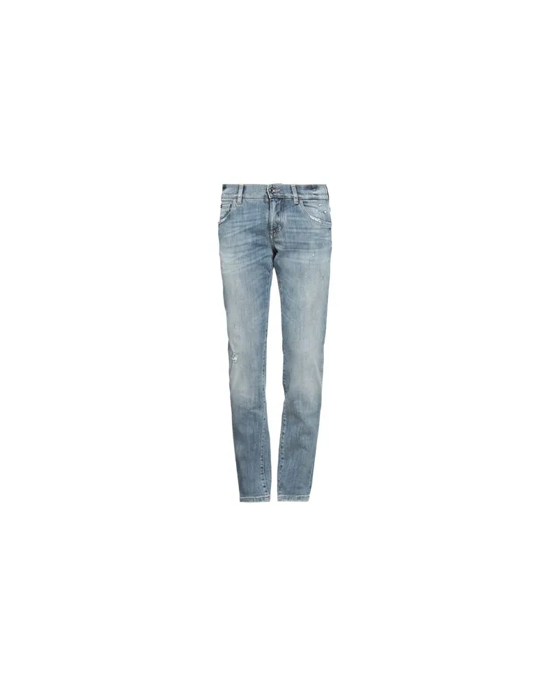 Dolce & Gabbana HOSEN & RÖCKE - Jeanshosenauf YOOX.COM Blau