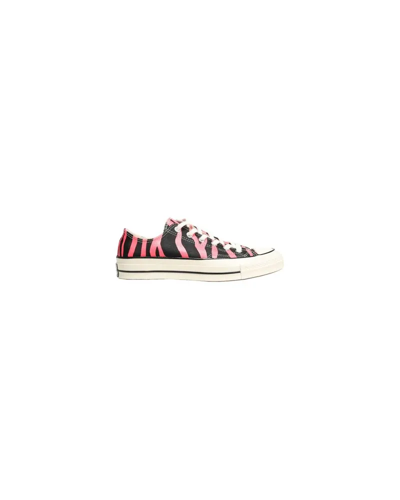 Converse CHUCK 70 OX BLACK/RACER PINK/EGRET   - SCHUHE - Sneakersauf YOOX.COM Schwarz