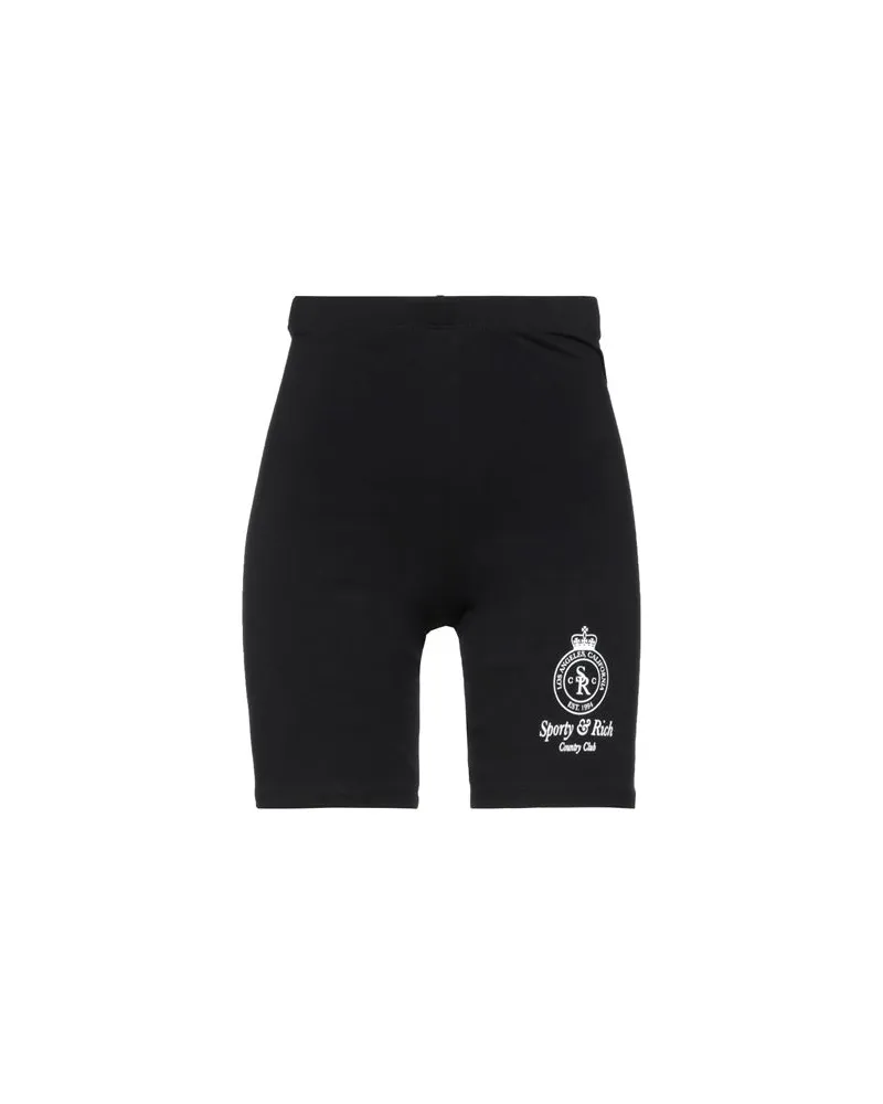 SPORTY & RICH HOSEN & RÖCKE - Leggingsauf YOOX.COM Schwarz