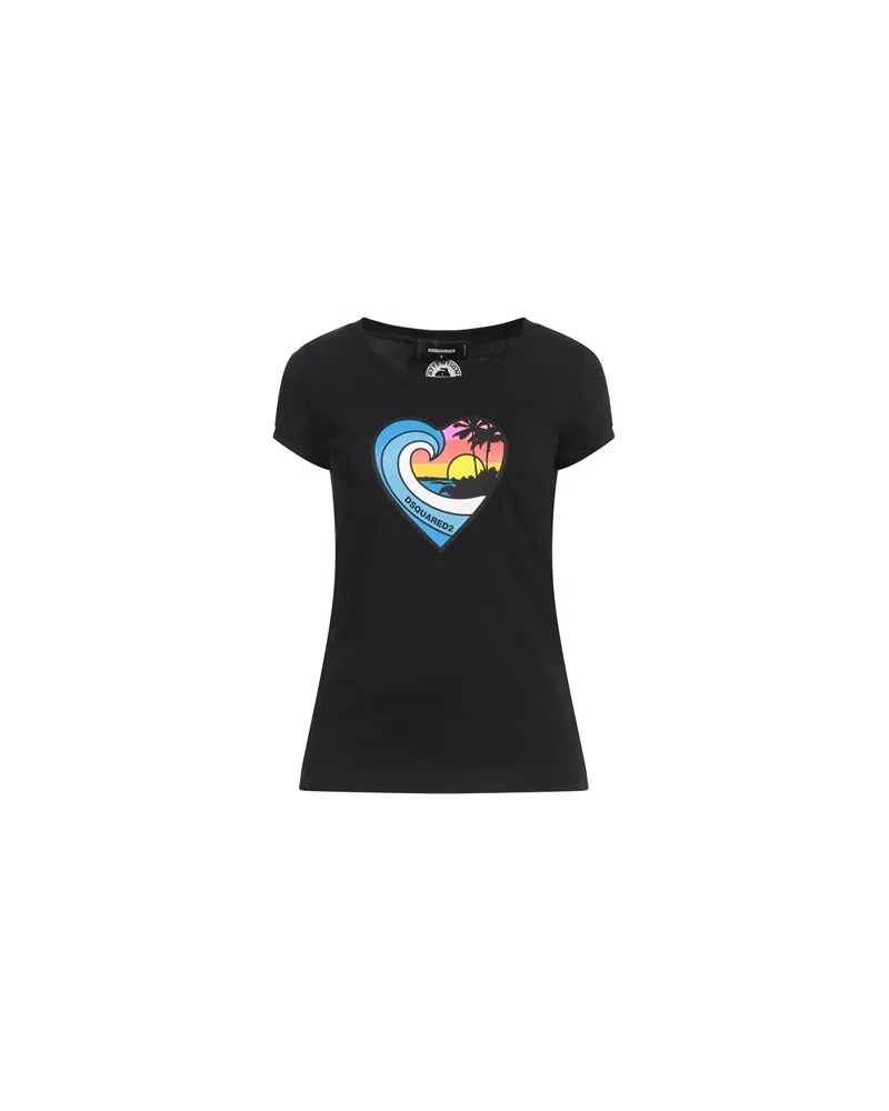 Dsquared2 TOPS - T-shirtsauf YOOX.COM Schwarz