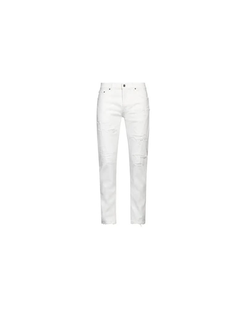 Dondup HOSEN & RÖCKE - Jeanshosenauf YOOX.COM Weiß