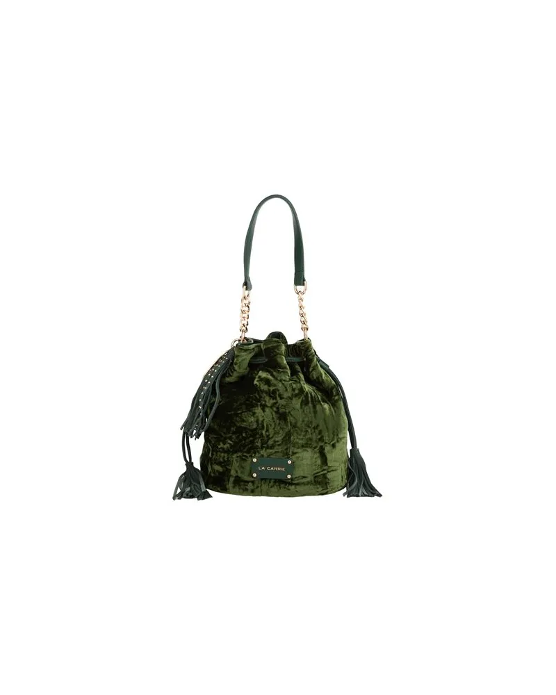 LA CARRIE TASCHEN - Handtaschenauf YOOX.COM Dunkelgrün