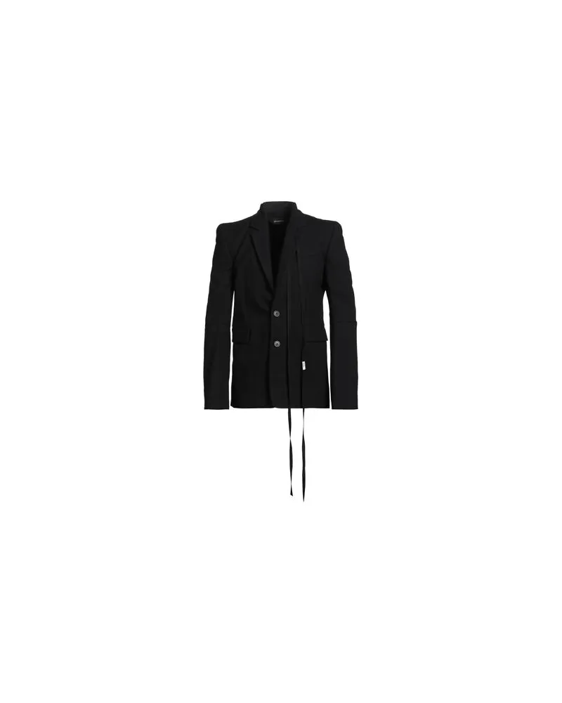 Ann Demeulemeester ANZÜGE und CO-ORDS - Blazersauf YOOX.COM Schwarz