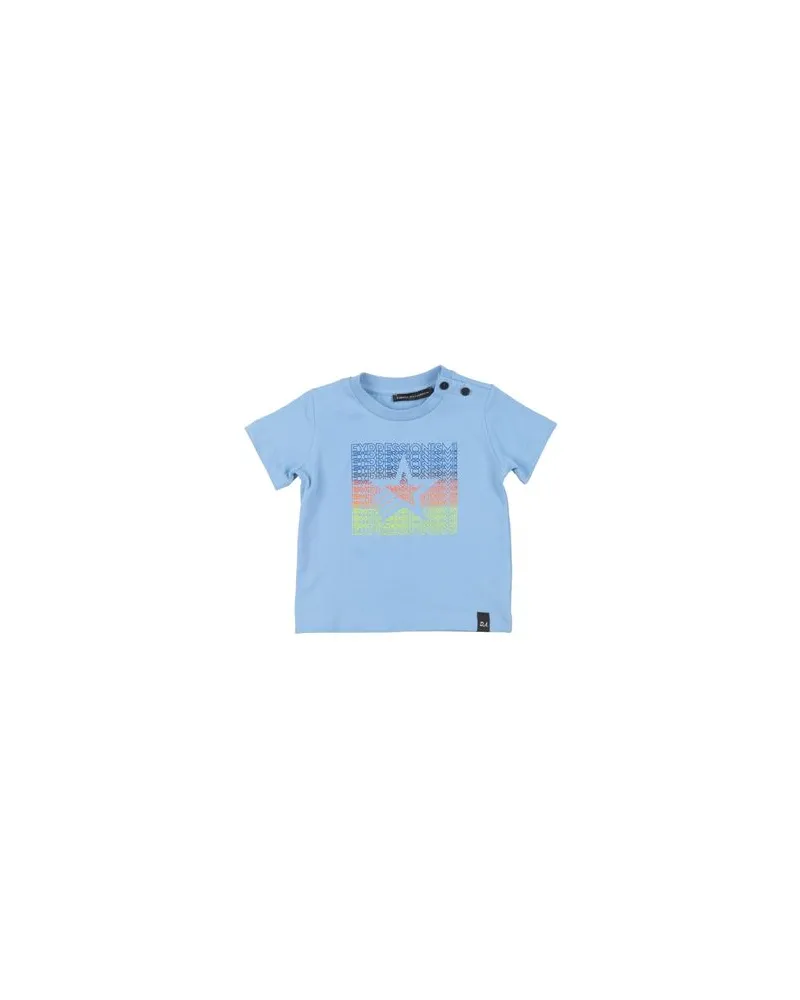 Daniele Alessandrini TOPS - T-shirtsauf YOOX.COM Blaugrau