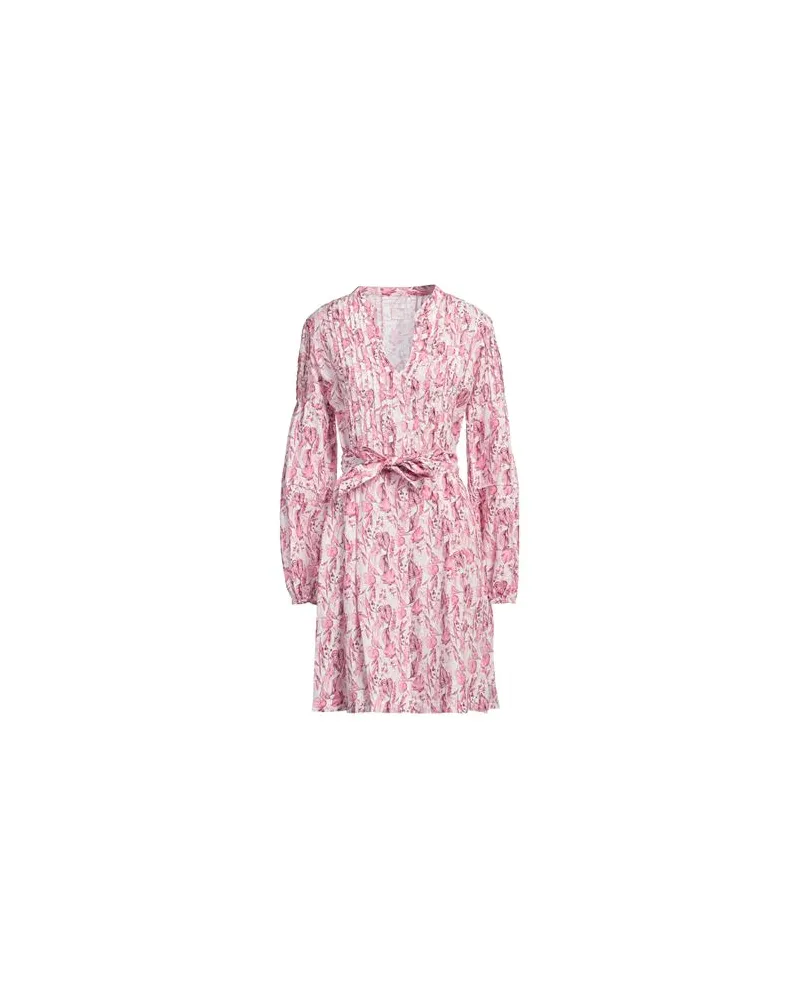 120% Lino KLEIDER - Mini-Kleiderauf YOOX.COM Fuchsia