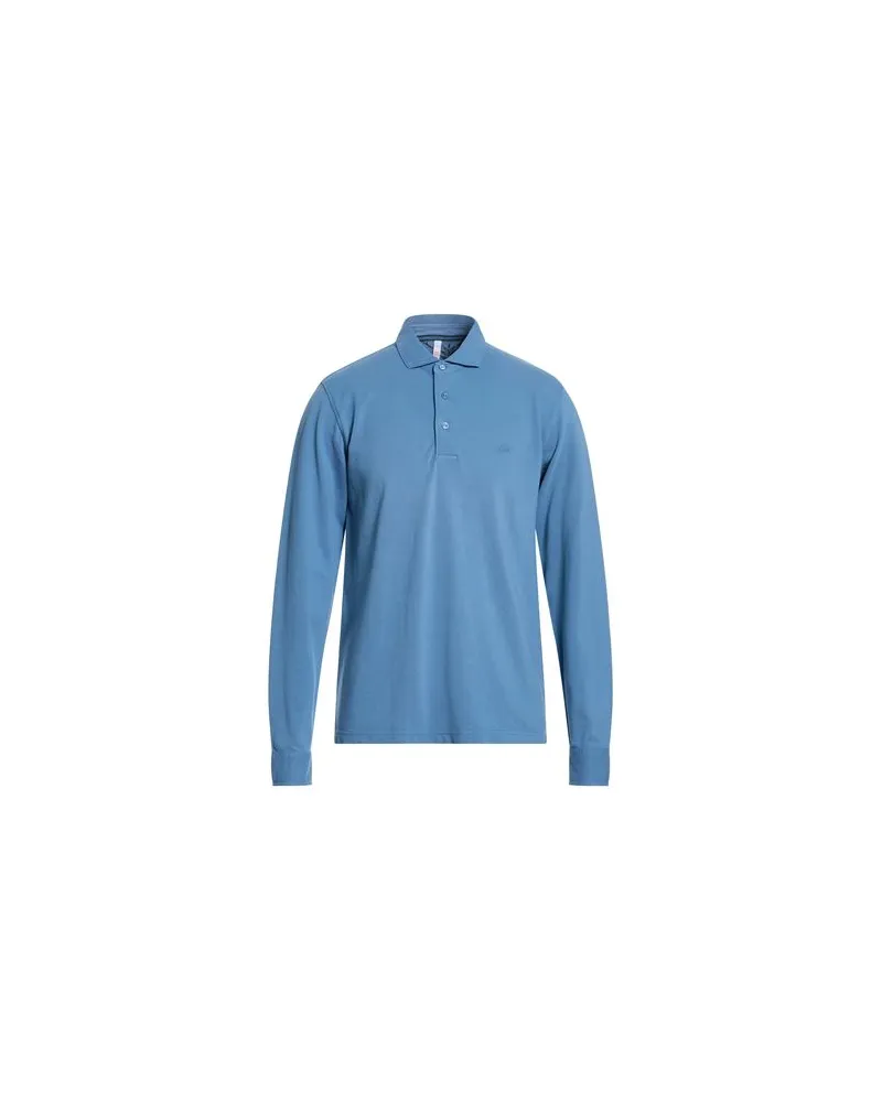 Sun68 TOPS - Poloshirtsauf YOOX.COM Azurblau