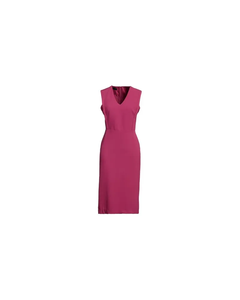Caractère KLEIDER - Midi-Kleiderauf YOOX.COM Magenta