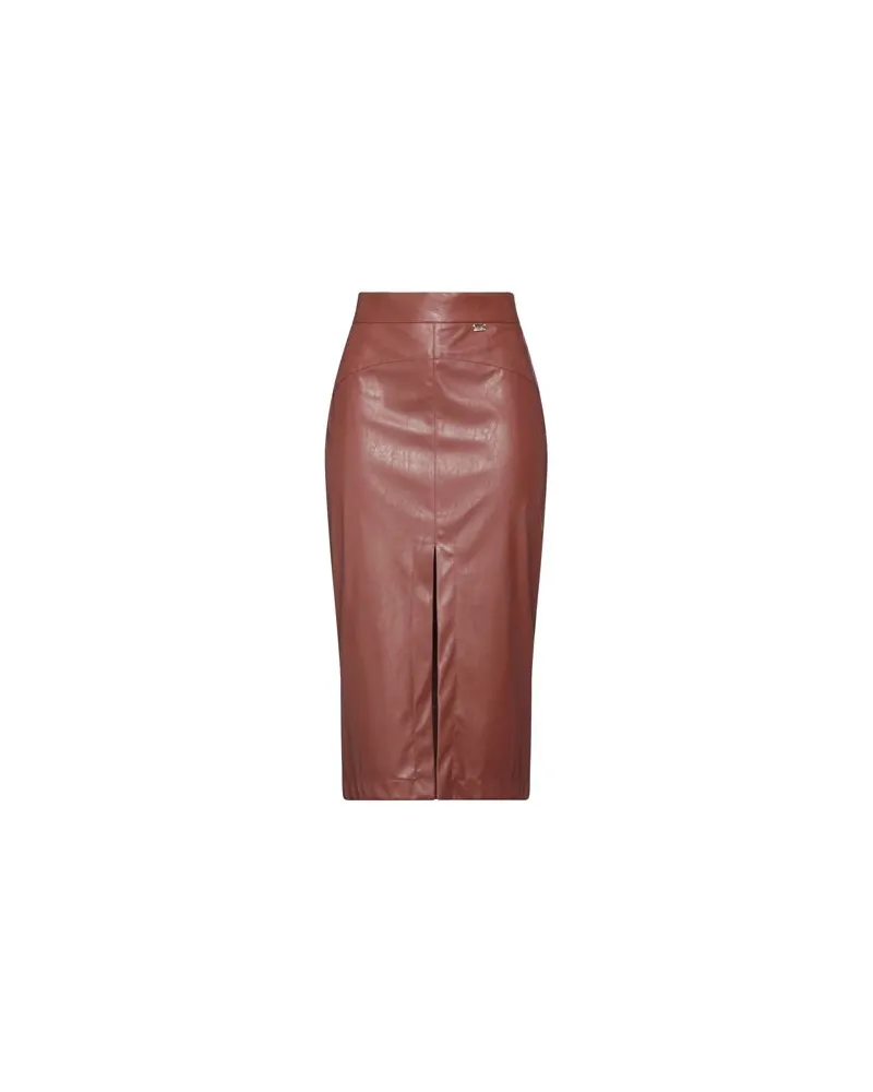 Anna Molinari HOSEN & RÖCKE - Midi-Röckeauf YOOX.COM Schokobraun