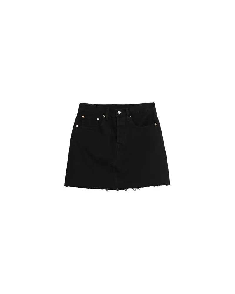 Levi's HOSEN & RÖCKE - Jeansröckeauf YOOX.COM Schwarz