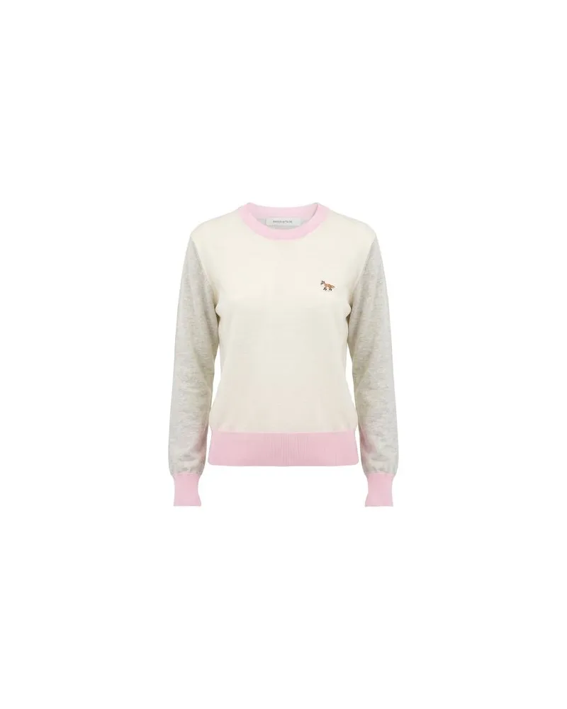 Kitsuné STRICKWAREN - Pulloverauf YOOX.COM Elfenbein