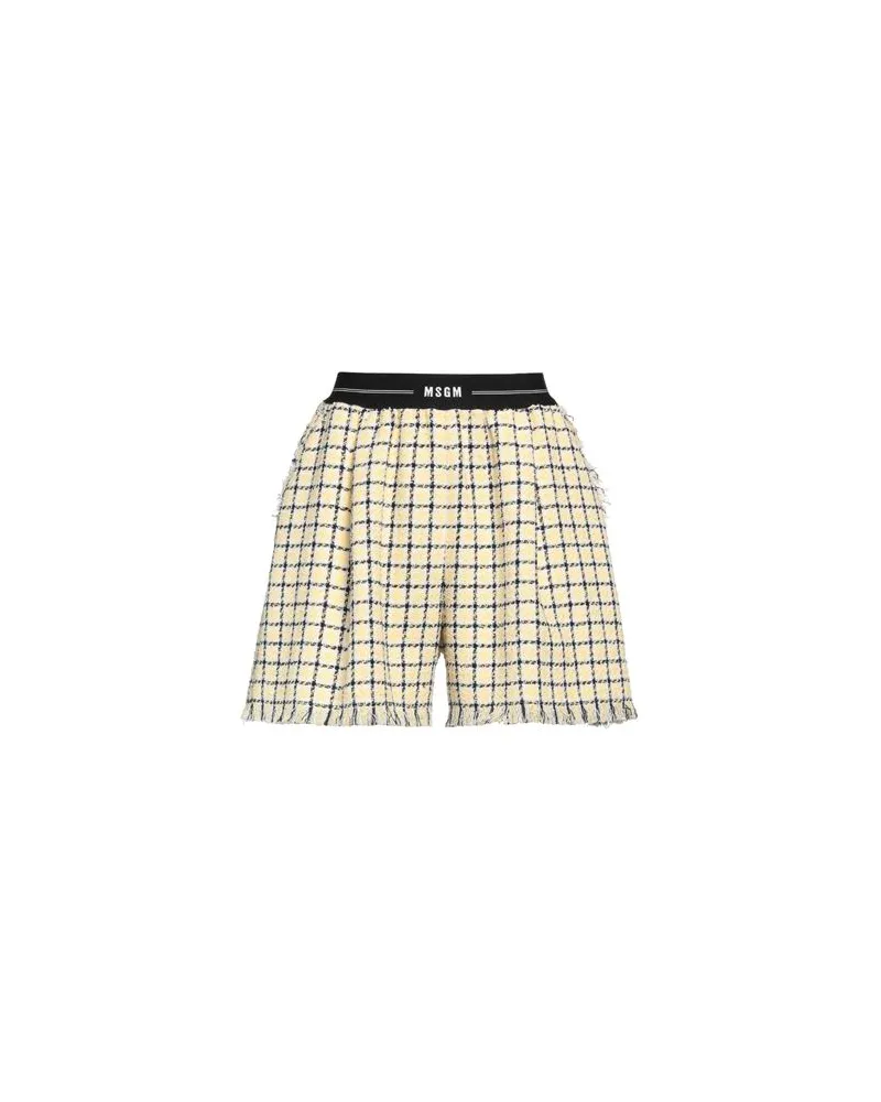 MSGM HOSEN & RÖCKE - Shorts & Bermudashortsauf YOOX.COM Pastellgelb