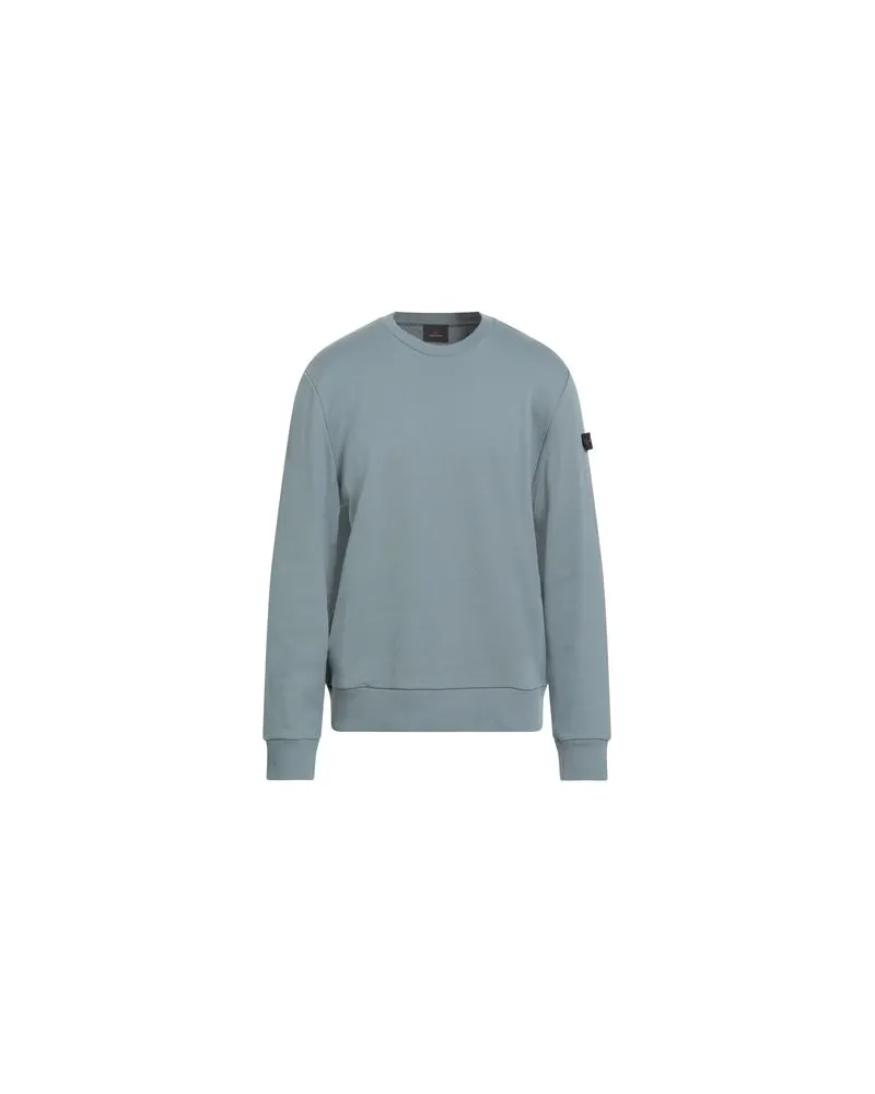 Peuterey TOPS - Sweatshirtsauf YOOX.COM Blaugrau