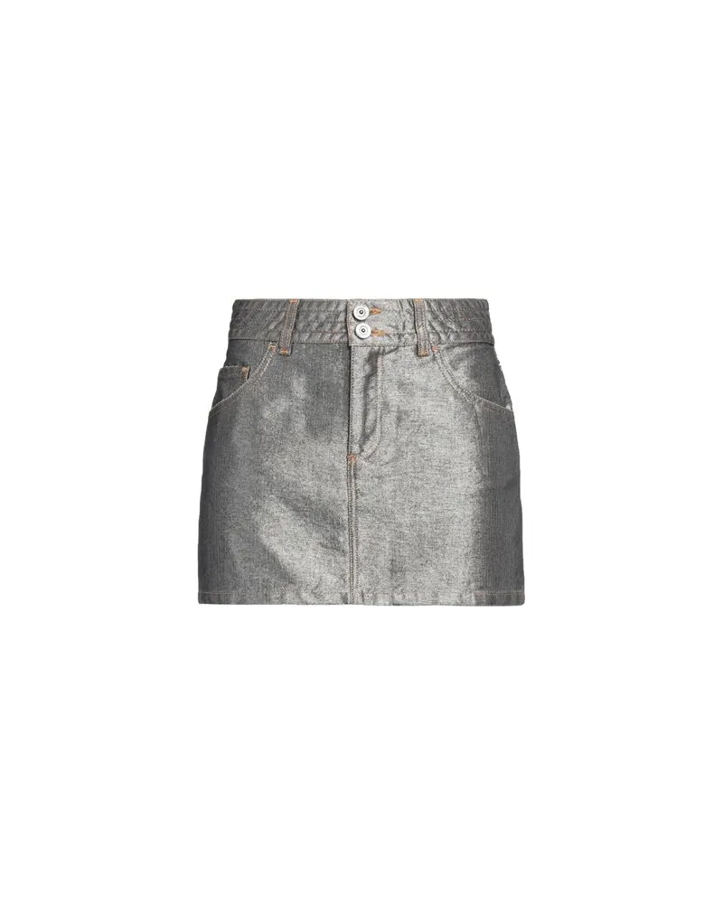 Missoni HOSEN & RÖCKE - Jeansröckeauf YOOX.COM Silber