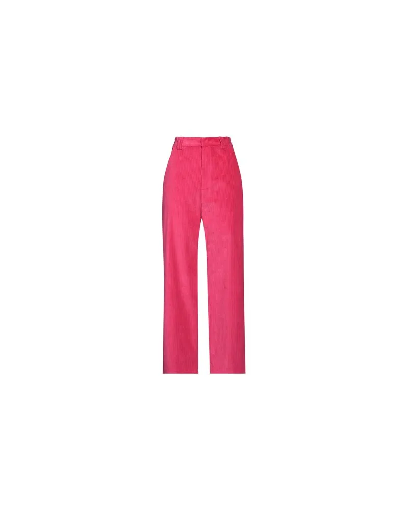 Dondup HOSEN & RÖCKE - Hosenauf YOOX.COM Fuchsia