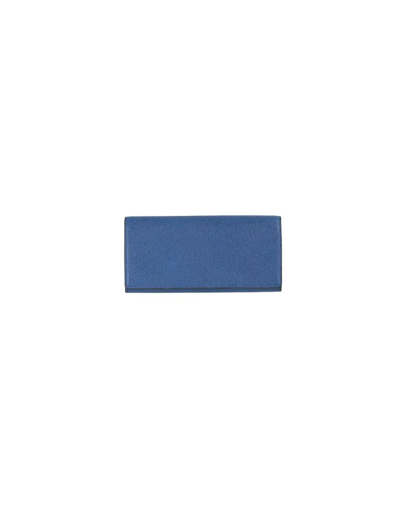 Valextra Kleinlederwaren - Brieftaschenauf YOOX.COM Blau
