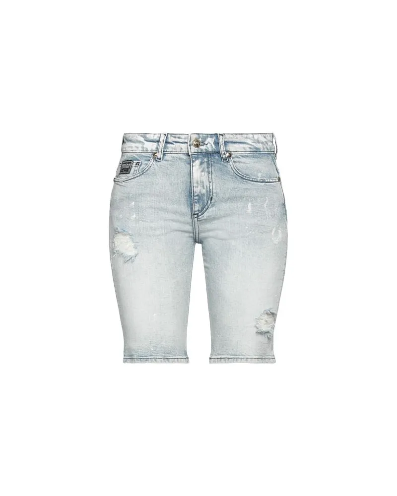 Versace Jeans HOSEN & RÖCKE - Jeansshortsauf YOOX.COM Blau