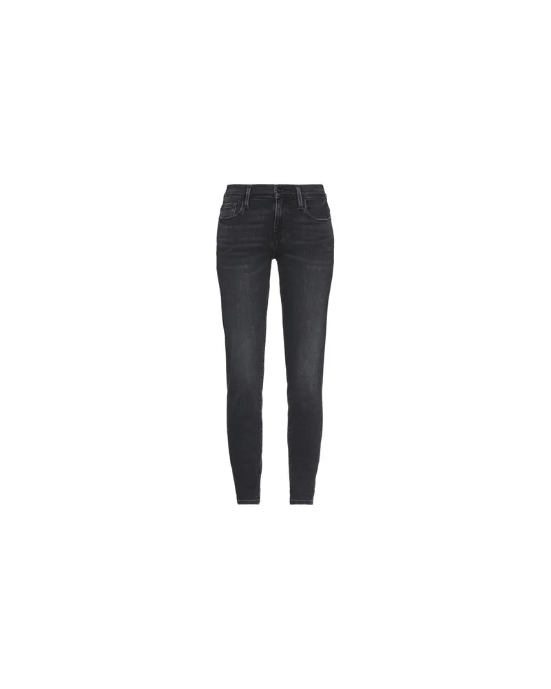Frame Denim HOSEN & RÖCKE - Jeanshosenauf YOOX.COM Schwarz