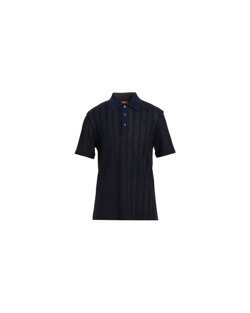 Missoni TOPS - Poloshirtsauf YOOX.COM Marineblau