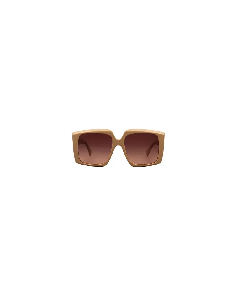 Max Mara MM0024  - BRILLEN - Sonnenbrillenauf YOOX.COM Hellbraun