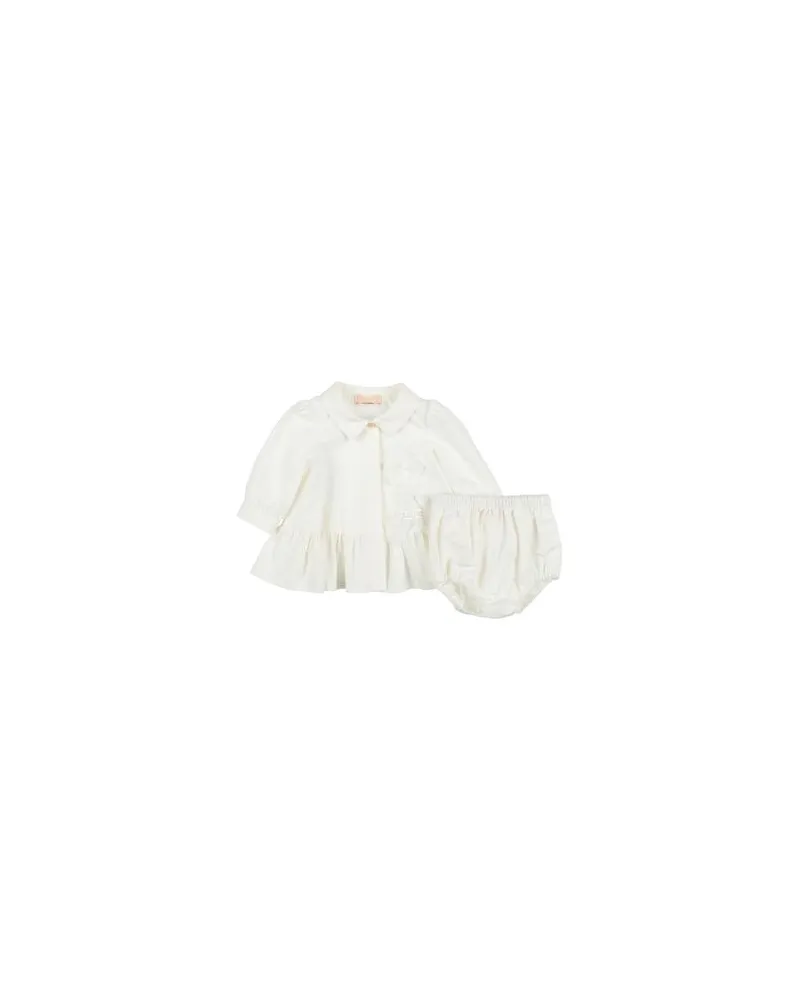 Elisabetta Franchi LA MIA BAMBINA - NEUGEBORENE - Babykleiderauf YOOX.COM Elfenbein