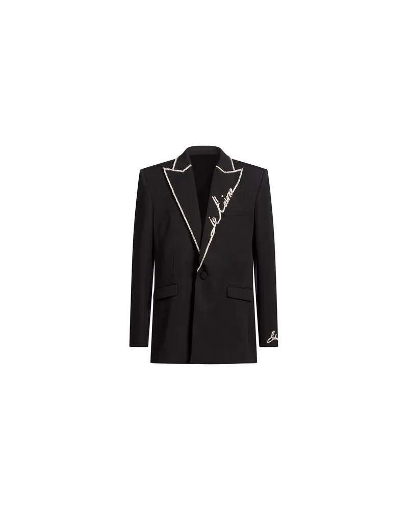 Balmain ANZÜGE und CO-ORDS - Blazersauf YOOX.COM Schwarz