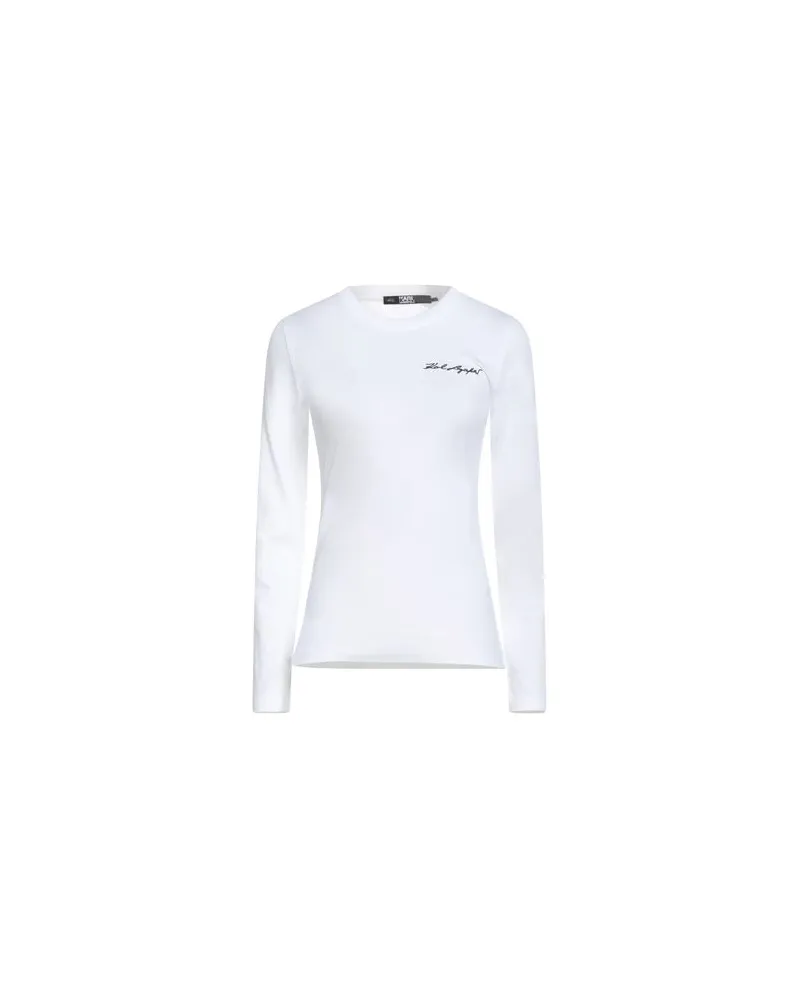Karl Lagerfeld TOPS - T-shirtsauf YOOX.COM Weiß