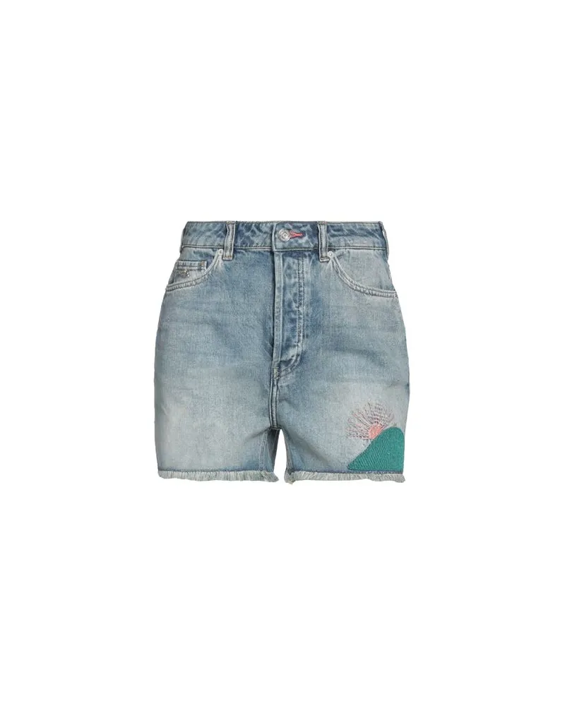 Maison Scotch HOSEN & RÖCKE - Jeansshortsauf YOOX.COM Blau