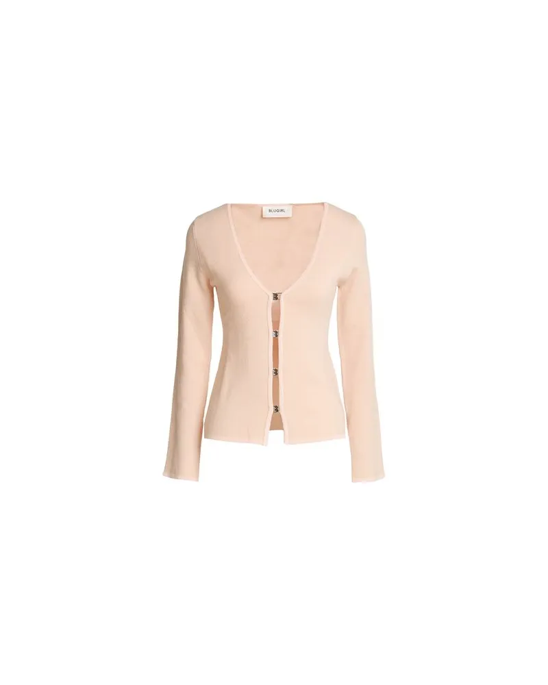 Blumarine STRICKWAREN - Strickjackenauf YOOX.COM Hellrosa